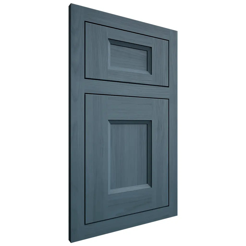 Shiloh Cabinetry Flush Inset Statesville Hickory Plain Cut Hudson Door