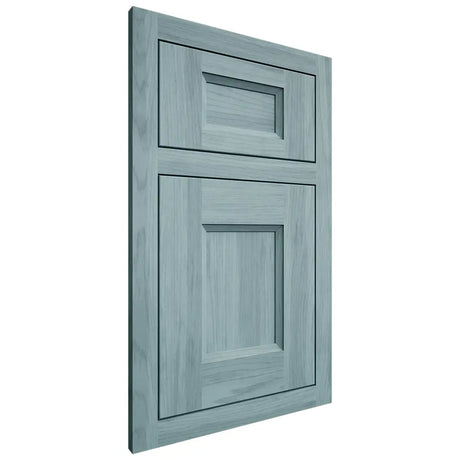 Shiloh Cabinetry Flush Inset Statesville Hickory Plain Cut Sky Door