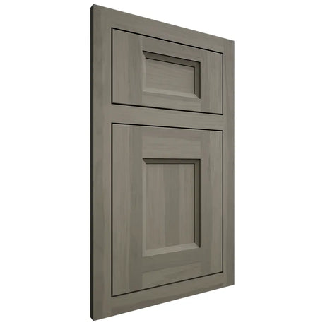Shiloh Cabinetry Flush Inset Statesville Hickory Plain Cut Thyme Door