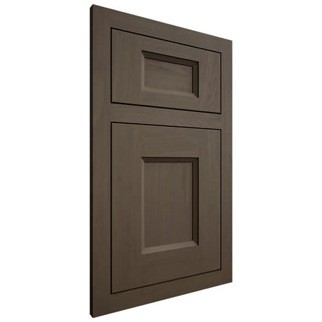 Shiloh Cabinetry Flush Inset Statesville Maple Plain Cut Perfect Brown Door