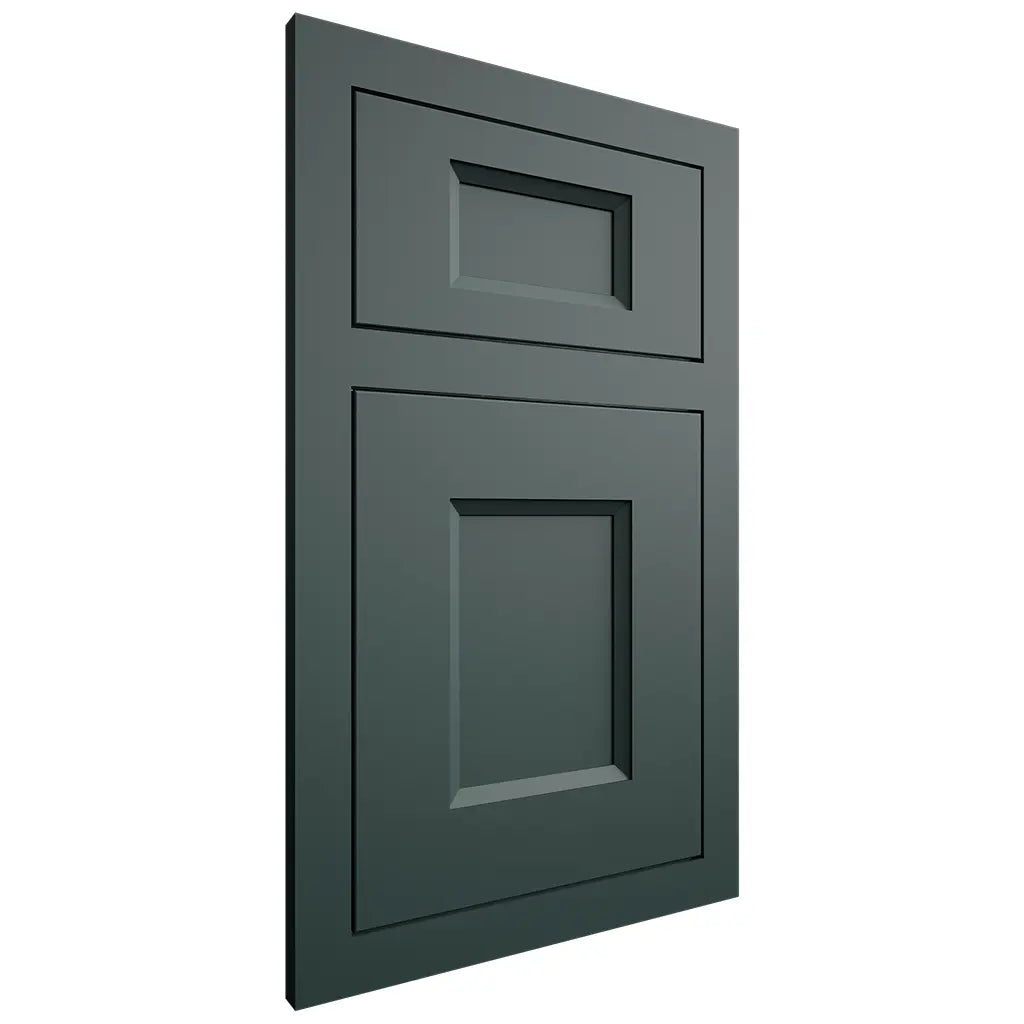 Shiloh Cabinetry Flush Inset Statesville Paintable Billiard Green Door