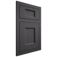 Shiloh Cabinetry Flush Inset Statesville Poplar Plain Cut Cadet Door