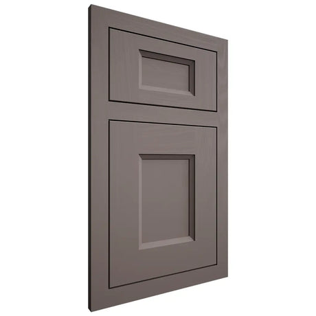Shiloh Cabinetry Flush Inset Statesville Poplar Plain Cut Heatherstone Door