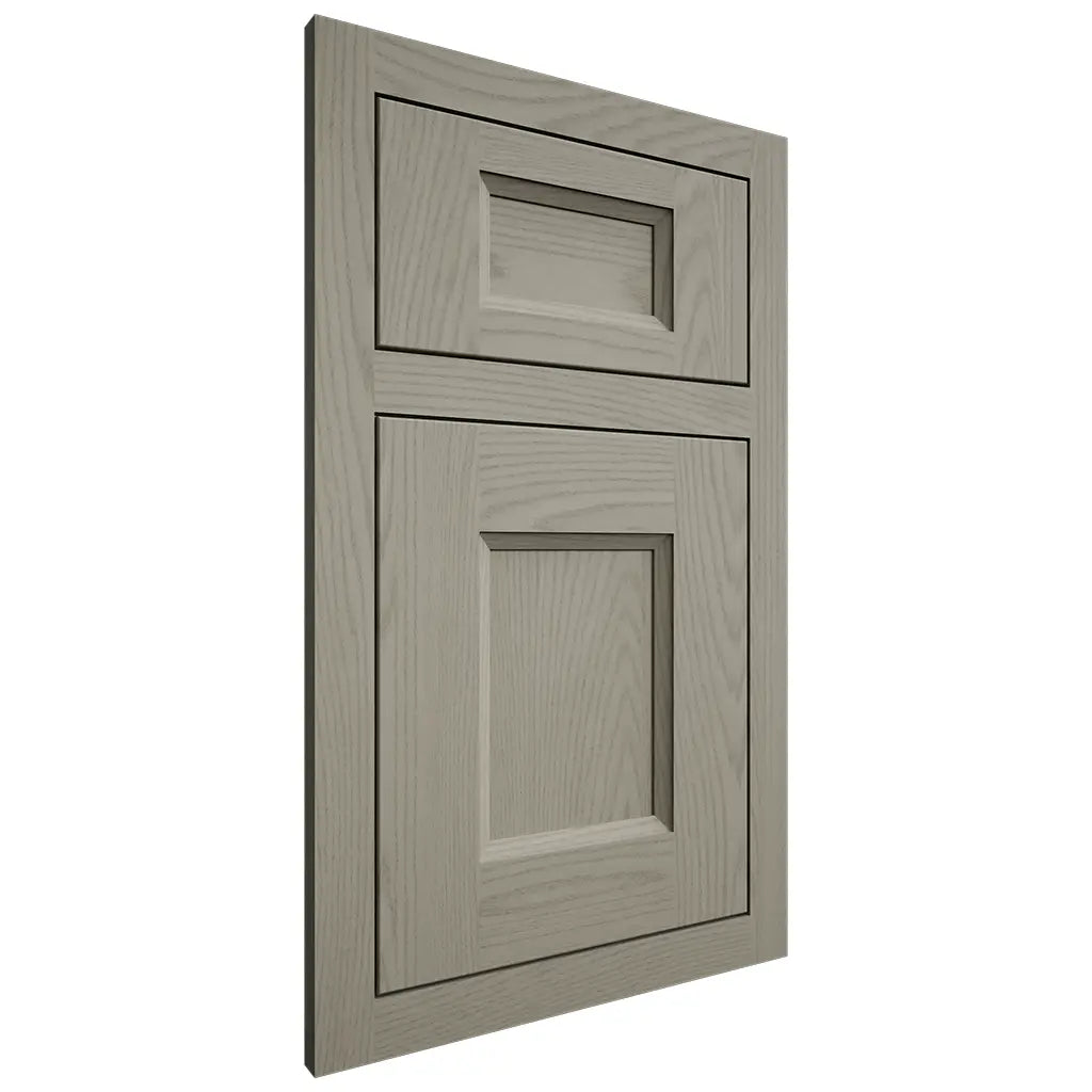 Shiloh Cabinetry Flush Inset Statesville Red Oak Plain Cut Thyme Door