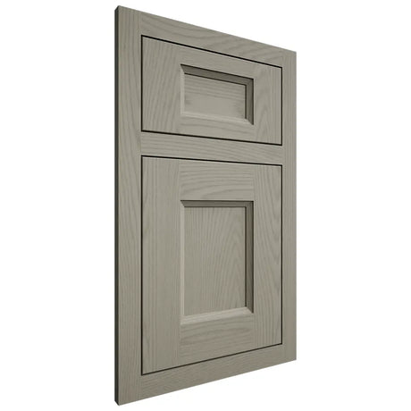 Shiloh Cabinetry Flush Inset Statesville Red Oak Plain Cut Thyme Door