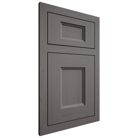 Shiloh Cabinetry Flush Inset Statesville Walnut Plain Cut Cadet Door