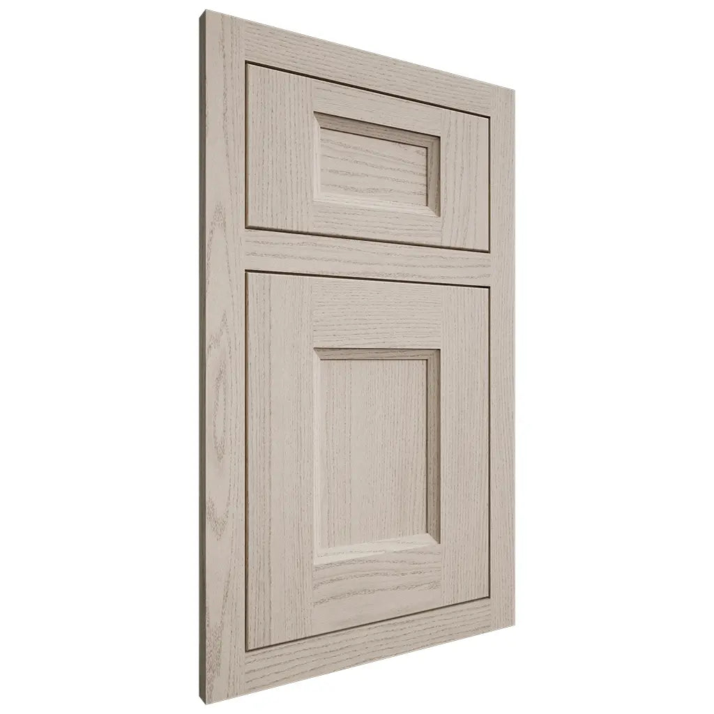 Shiloh Cabinetry Flush Inset Statesville Walnut Plain Cut Seagull Door