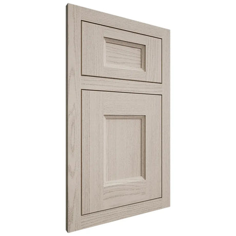 Shiloh Cabinetry Flush Inset Statesville Walnut Plain Cut Seagull Door