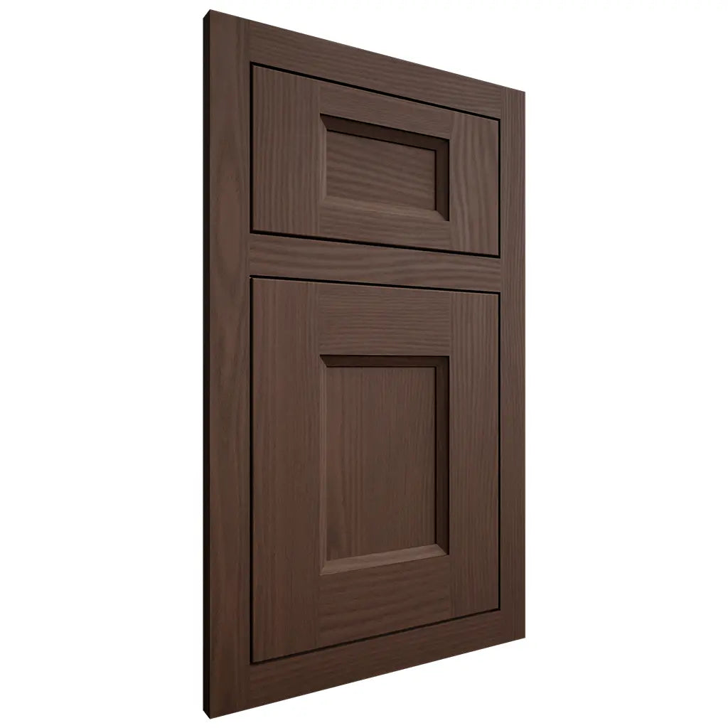 Shiloh Cabinetry Flush Inset Statesville White Oak Plain Cut Braun Door