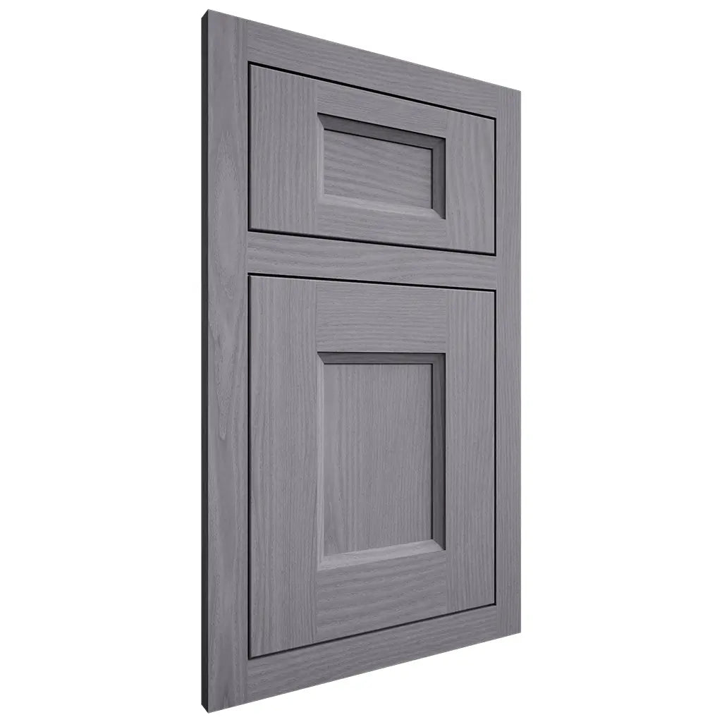 Shiloh Cabinetry Flush Inset Statesville White Oak Plain Cut Cadet Door
