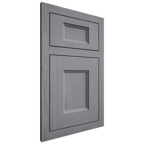 Shiloh Cabinetry Flush Inset Statesville White Oak Plain Cut Cadet Door