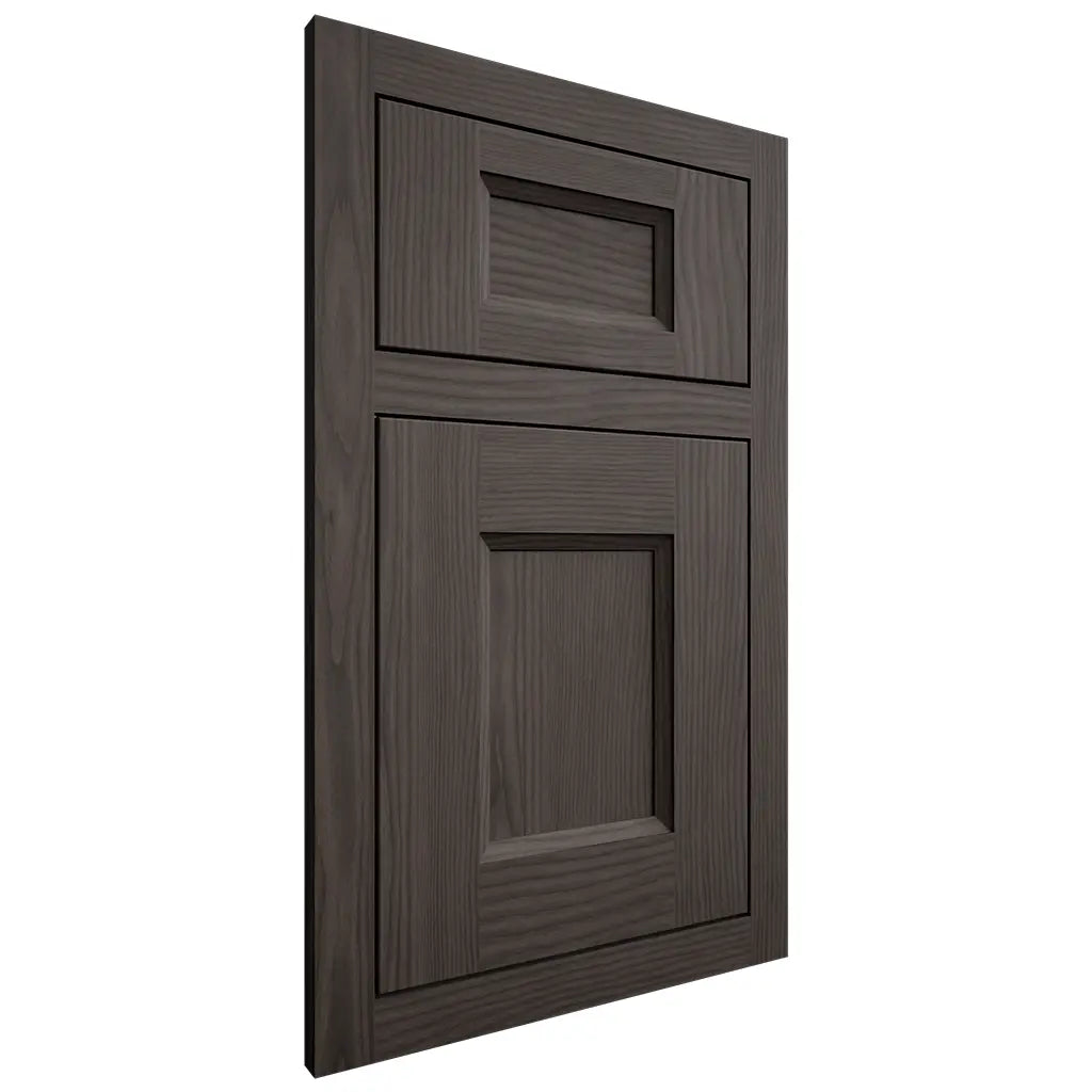 Shiloh Cabinetry Flush Inset Statesville White Oak Plain Cut Creekside Door