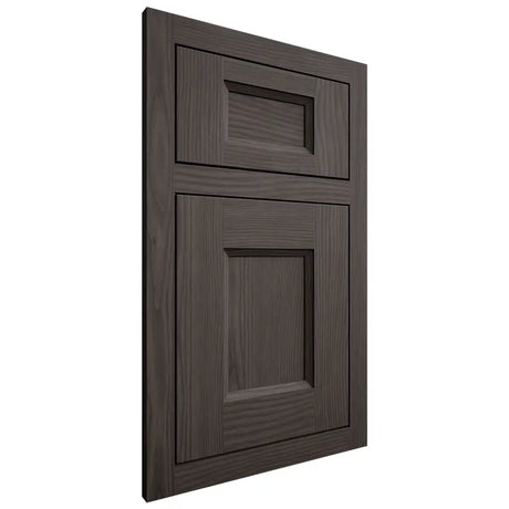Shiloh Cabinetry Flush Inset Statesville White Oak Plain Cut Creekside Door