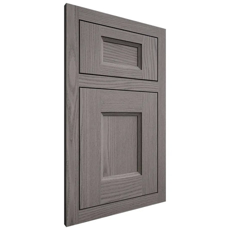 Shiloh Cabinetry Flush Inset Statesville White Oak Plain Cut Flagstone Door