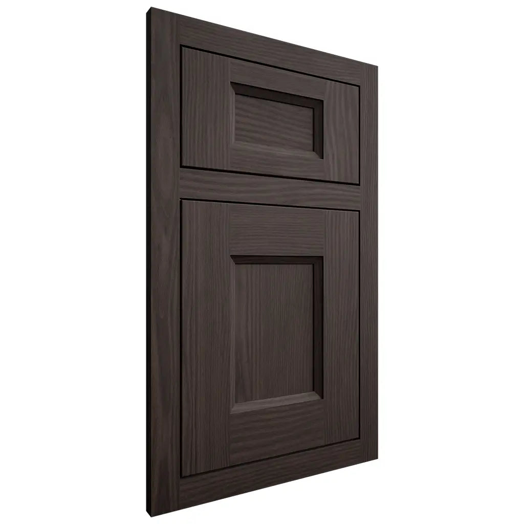 Shiloh Cabinetry Flush Inset Statesville White Oak Plain Cut Morel Door