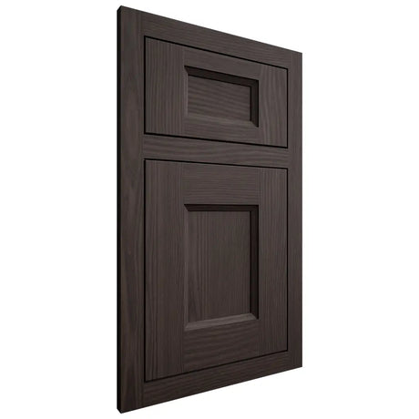 Shiloh Cabinetry Flush Inset Statesville White Oak Plain Cut Morel Door