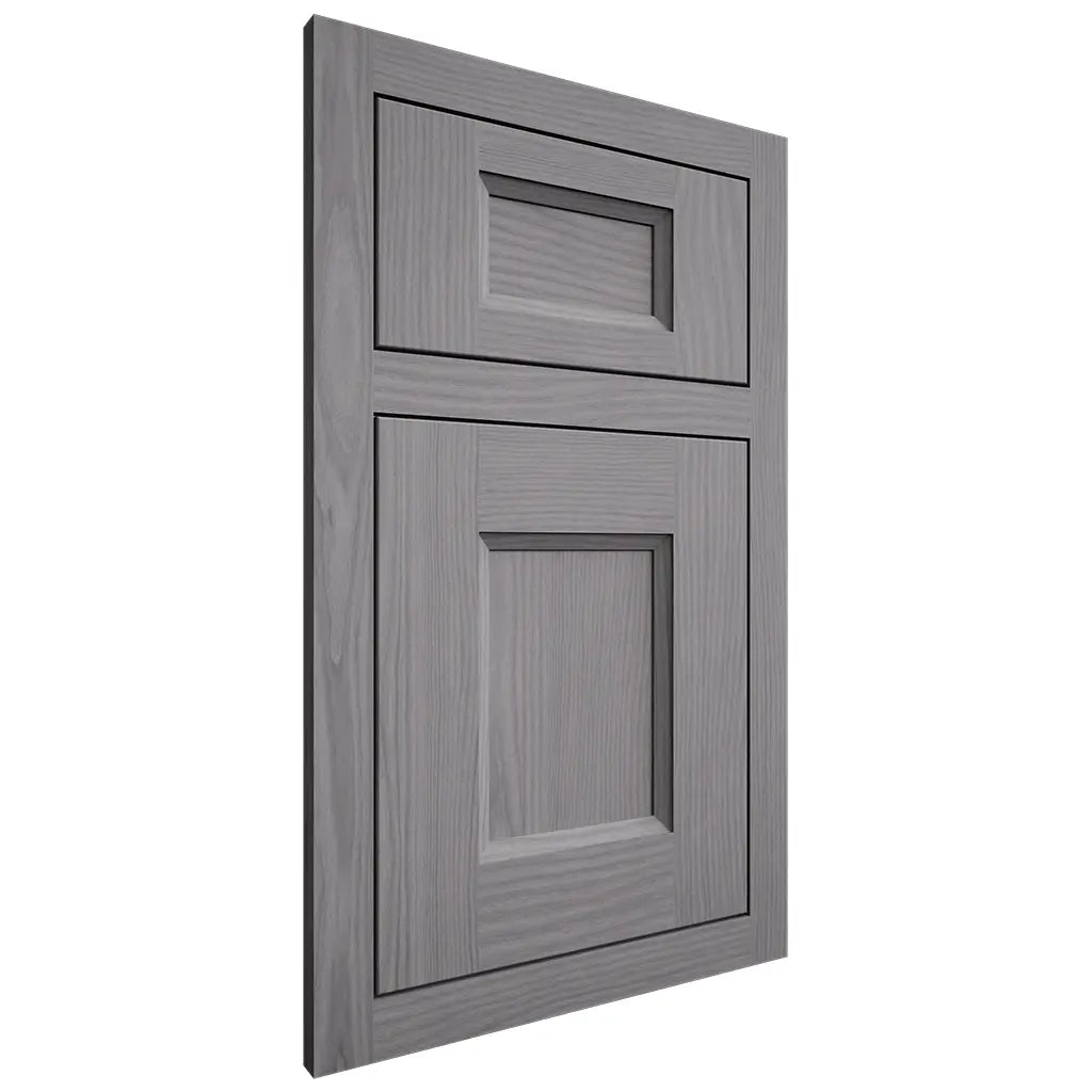 Shiloh Cabinetry Flush Inset Statesville White Oak Plain Cut Sterling Door