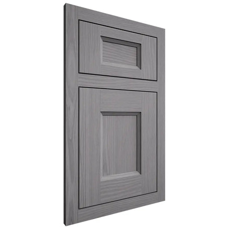 Shiloh Cabinetry Flush Inset Statesville White Oak Plain Cut Sterling Door