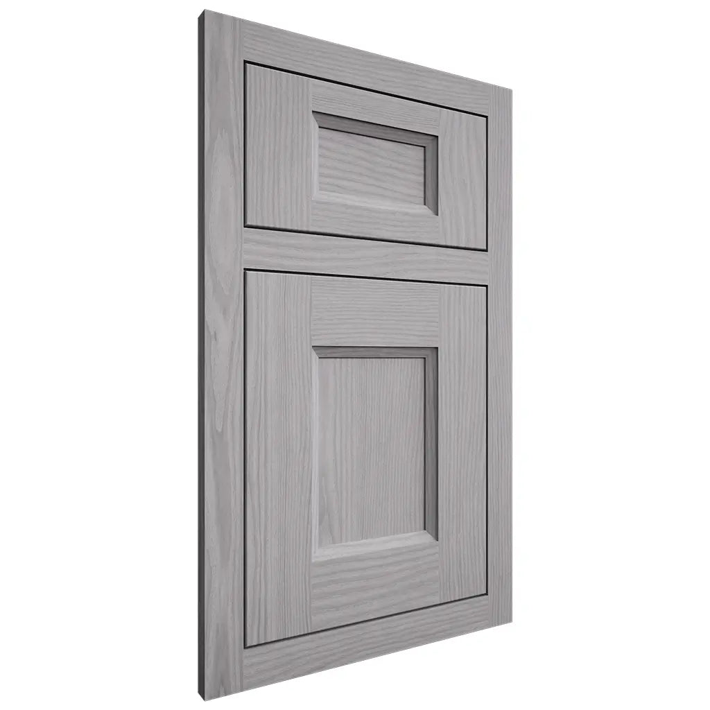 Shiloh Cabinetry Flush Inset Statesville White Oak Plain Cut Stratus Door