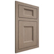 Shiloh Cabinetry Flush Inset Statesville White Oak Quarter Sawn Almond Door