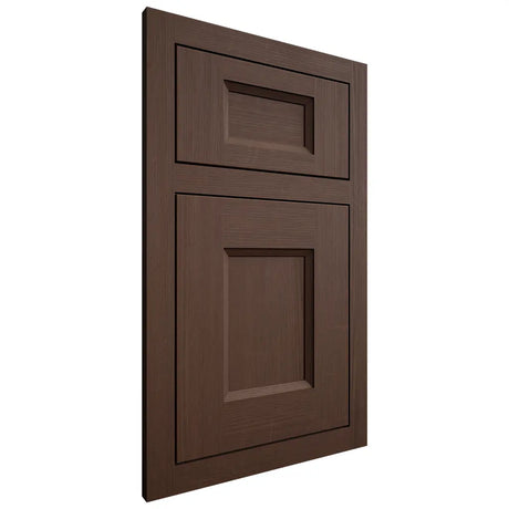 Shiloh Cabinetry Flush Inset Statesville White Oak Quarter Sawn Braun Door