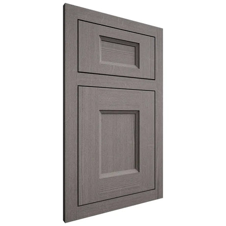 Shiloh Cabinetry Flush Inset Statesville White Oak Quarter Sawn Flagstone Door