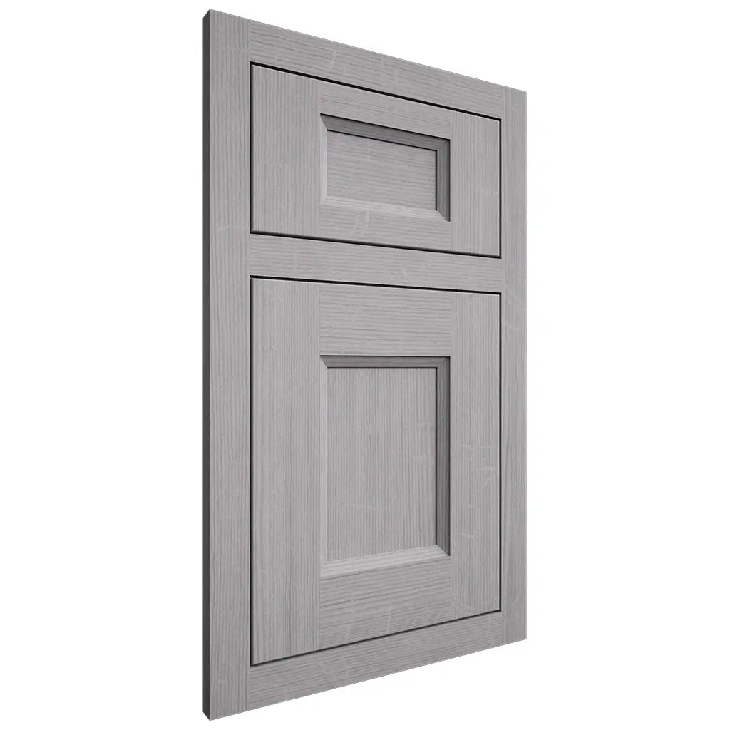 Shiloh Cabinetry Flush Inset Statesville White Oak Quarter Sawn Stratus Door
