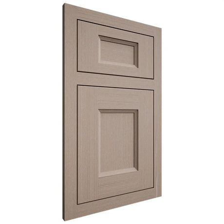 Shiloh Cabinetry Flush Inset Statesville White Oak Quarter Sawn Whitewash Door