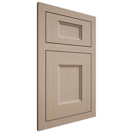 Shiloh Cabinetry Flush Inset Statesville White Oak Rift Cut Straw Door