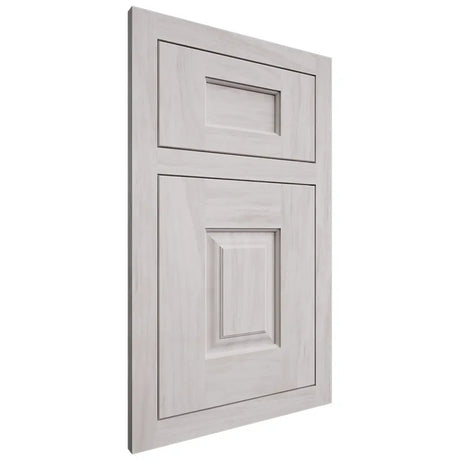 Shiloh Cabinetry Flush Inset Summit Alder Plain Cut Cotton Door