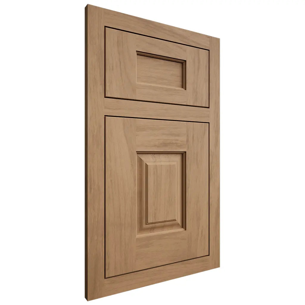 Shiloh Cabinetry Flush Inset Summit Alder Plain Cut Dusty Road Door