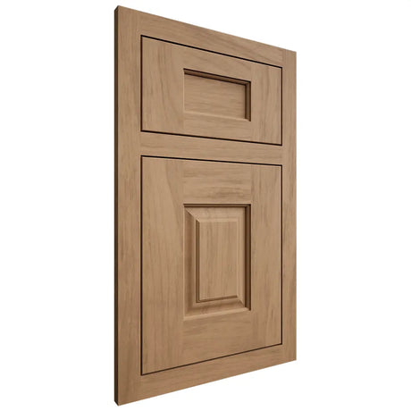 Shiloh Cabinetry Flush Inset Summit Alder Plain Cut Dusty Road Door