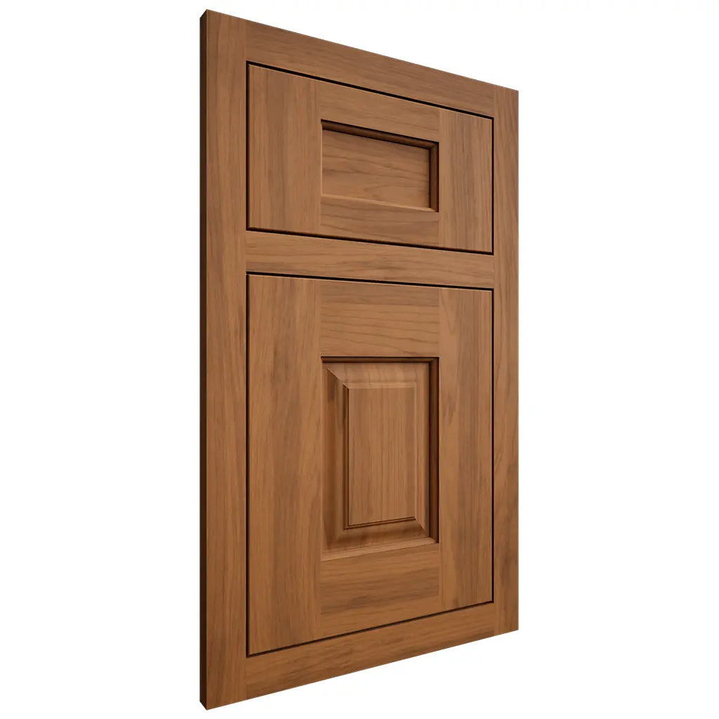 Shiloh Cabinetry Flush Inset Summit Hickory Plain Cut Chestnut Door