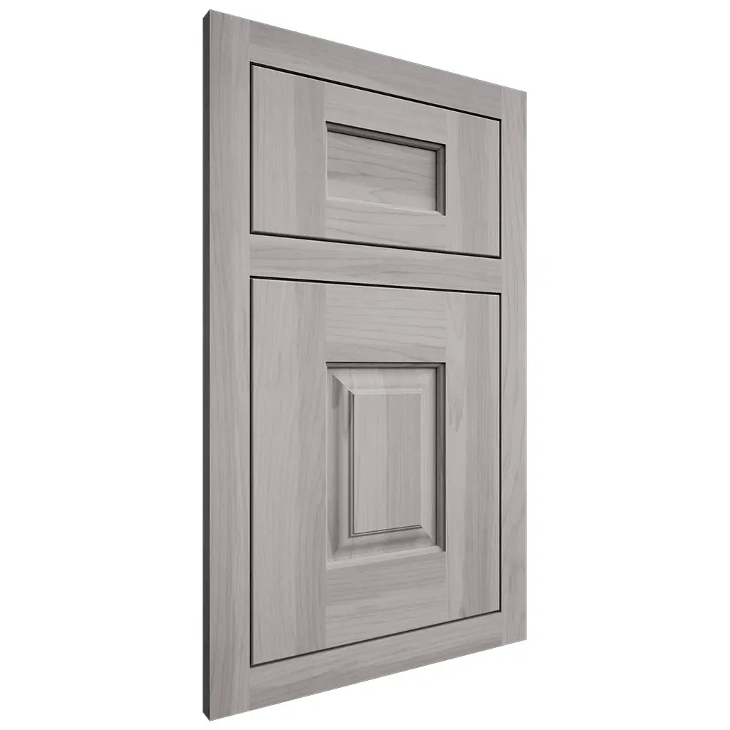 Shiloh Cabinetry Flush Inset Summit Hickory Plain Cut Stratus Door
