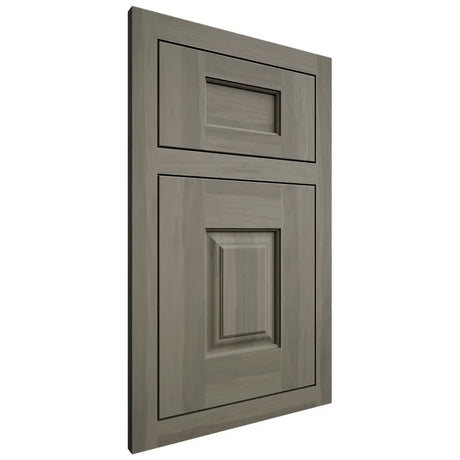 Shiloh Cabinetry Flush Inset Summit Hickory Plain Cut Thyme Door