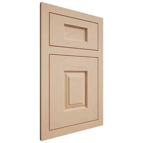 Shiloh Cabinetry Flush Inset Summit Maple Plain Cut Natural Door