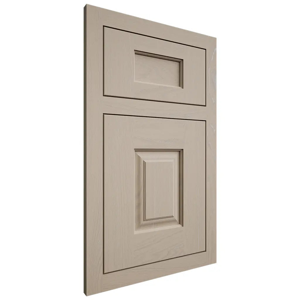 Shiloh Cabinetry Flush Inset Summit Maple Plain Cut Pebble Door