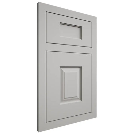 Shiloh Cabinetry Flush Inset Summit Paintable Unusual Gray Door