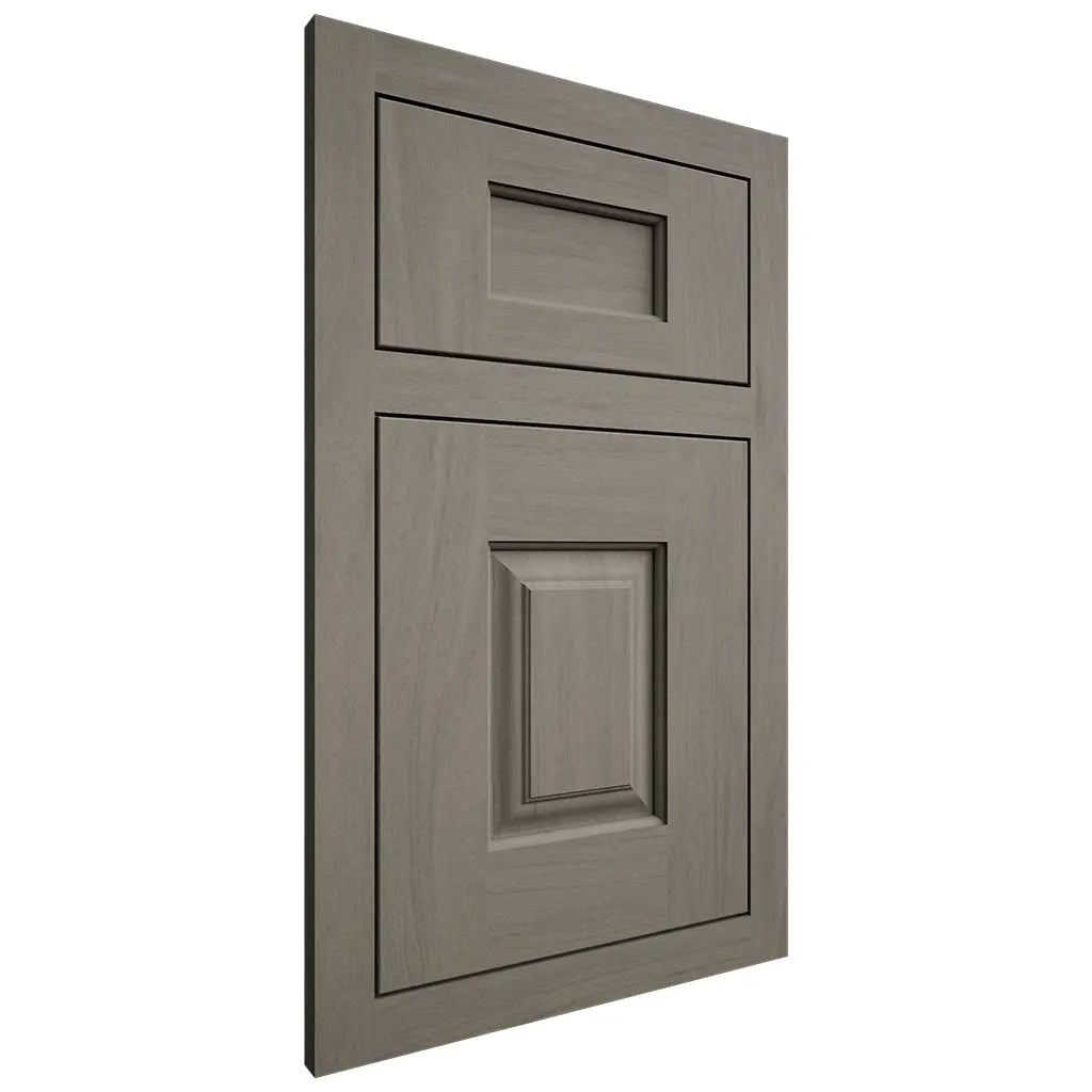 Shiloh Cabinetry Flush Inset Summit Poplar Plain Cut Thyme Door