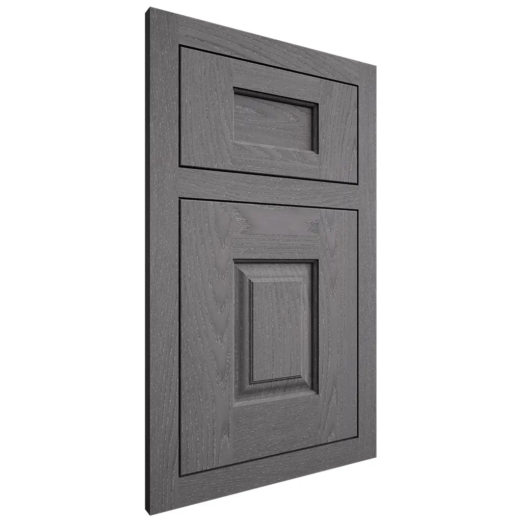 Shiloh Cabinetry Flush Inset Summit Red Oak Plain Cut Cadet Door