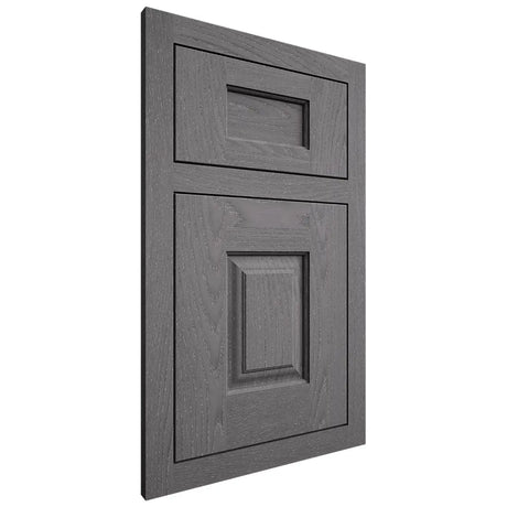 Shiloh Cabinetry Flush Inset Summit Red Oak Plain Cut Cadet Door
