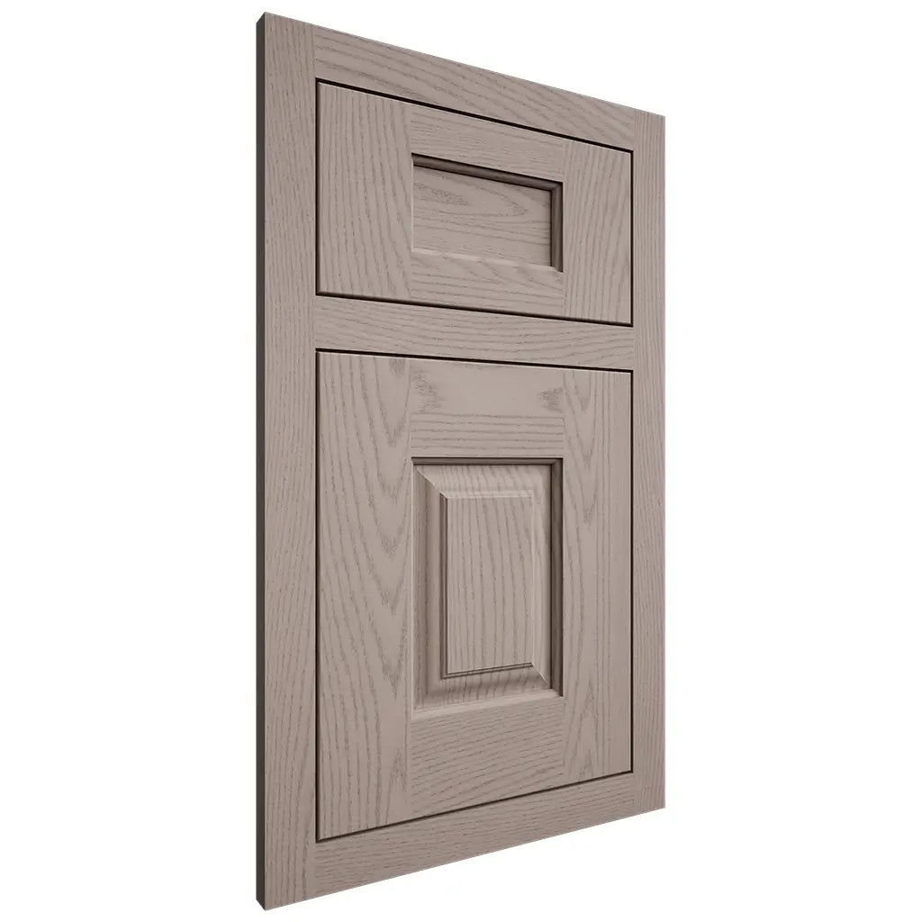 Shiloh Cabinetry Flush Inset Summit Red Oak Plain Cut Sterling Door