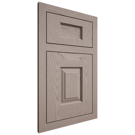 Shiloh Cabinetry Flush Inset Summit Red Oak Plain Cut Sterling Door