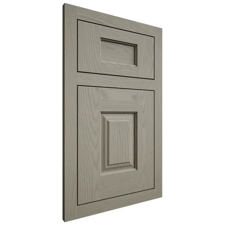 Shiloh Cabinetry Flush Inset Summit Red Oak Plain Cut Thyme Door