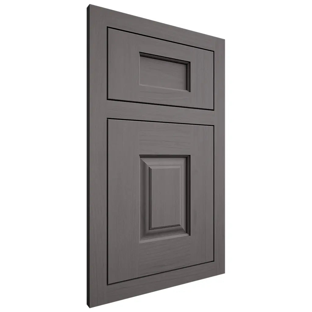 Shiloh Cabinetry Flush Inset Summit Walnut Plain Cut Cadet Door