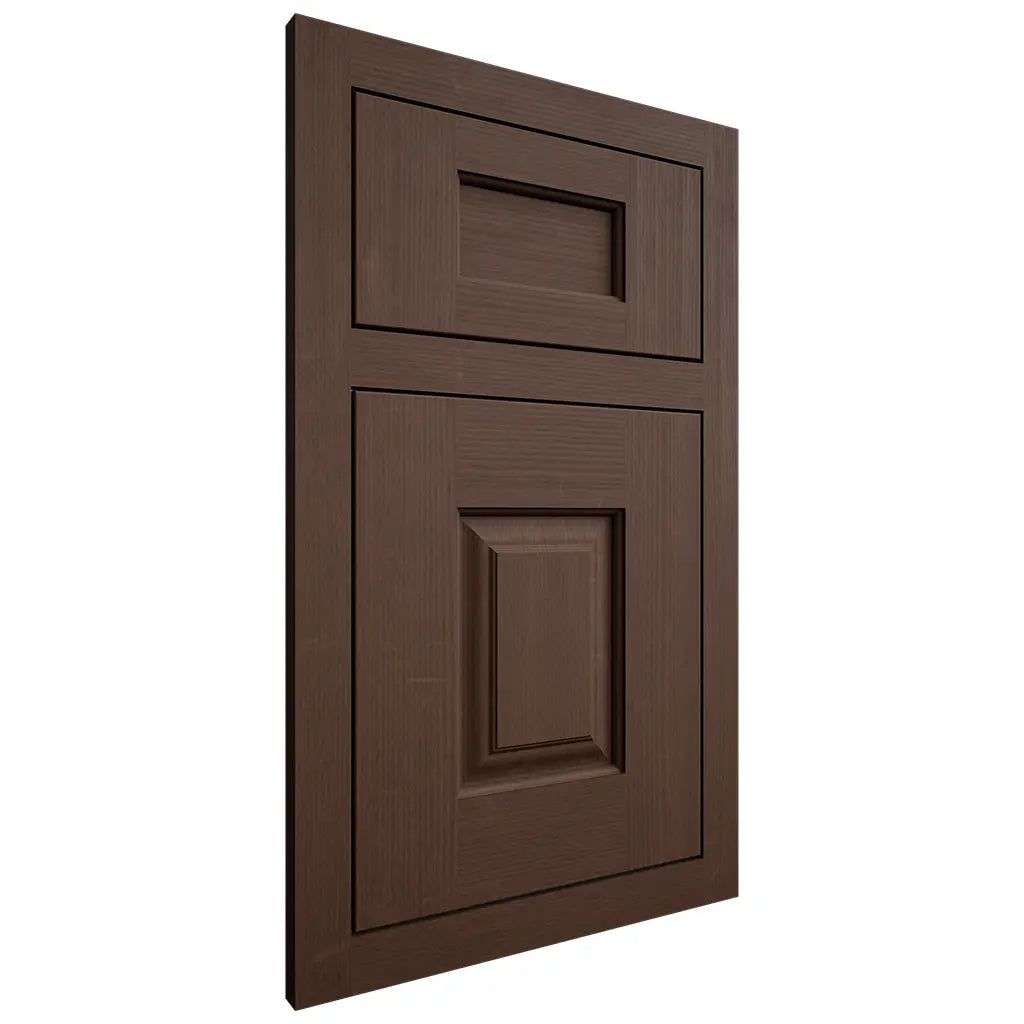 Shiloh Cabinetry Flush Inset Summit White Oak Quarter Sawn Braun Door