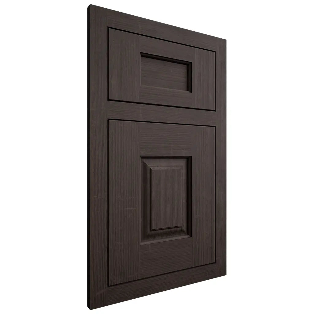 Shiloh Cabinetry Flush Inset Summit White Oak Quarter Sawn Morel Door
