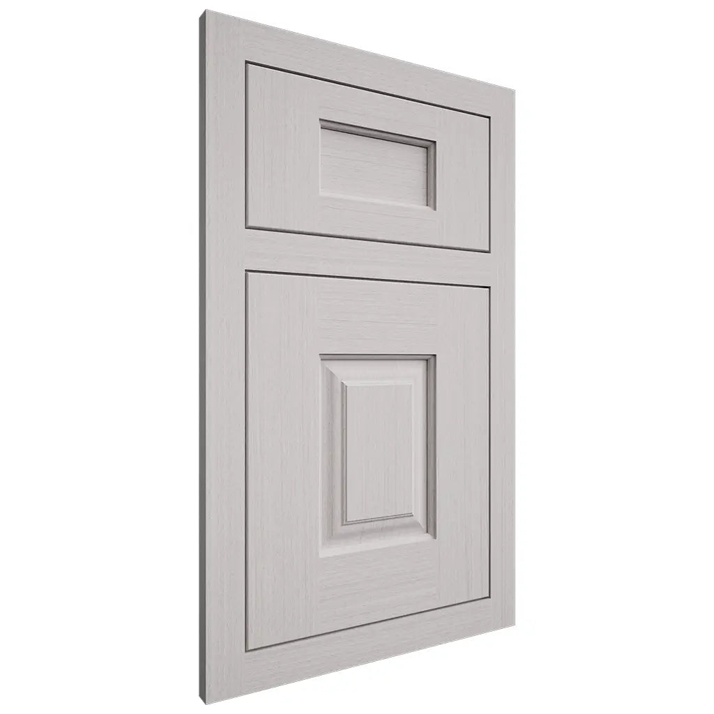 Shiloh Cabinetry Flush Inset Summit White Oak Rift Cut Cotton Door