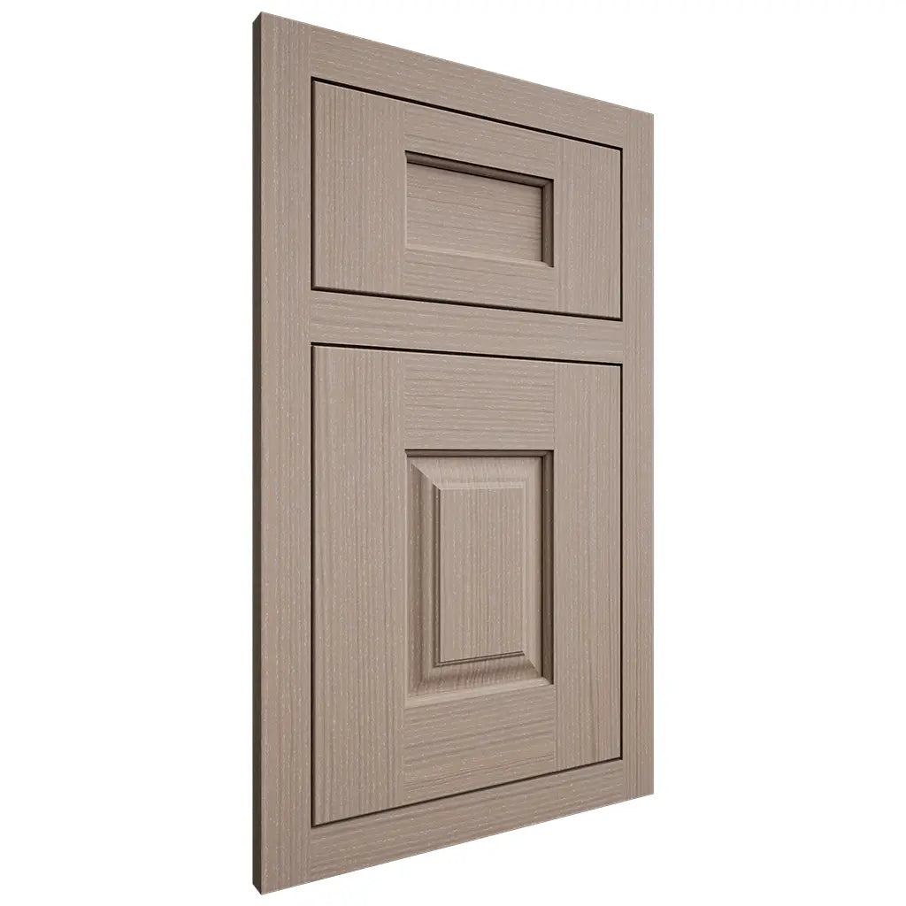 Shiloh Cabinetry Flush Inset Summit White Oak Rift Cut Whitewash Door