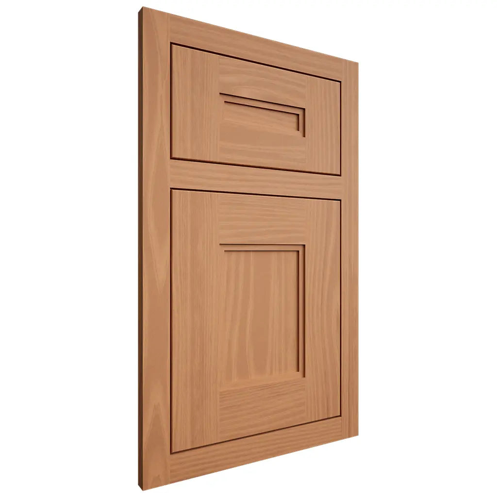 Shiloh Cabinetry Flush Inset Tahoe Cherry Plain Cut Natural Door